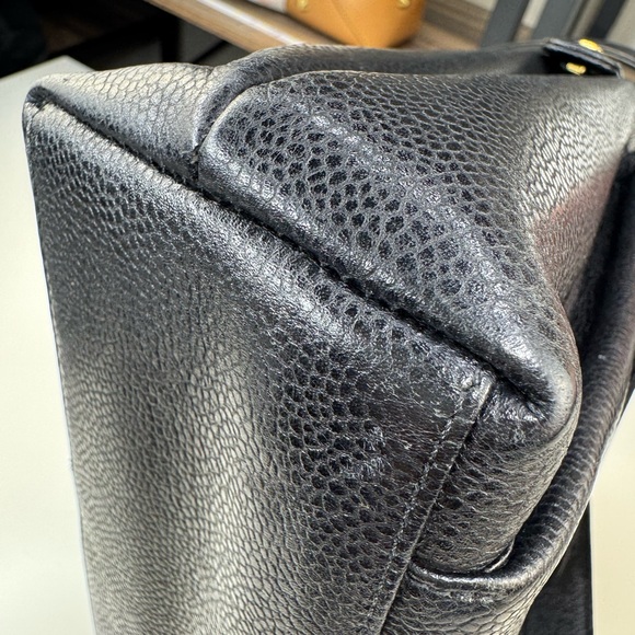 CHANEL Caviar Flap Shoulder Bag Black - Picture 8 of 12